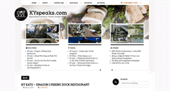 Desktop Screenshot of m.kyspeaks.com
