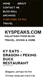 Mobile Screenshot of m.kyspeaks.com